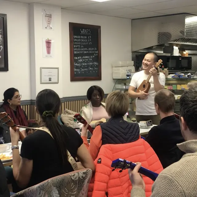 Ukulele workshop session